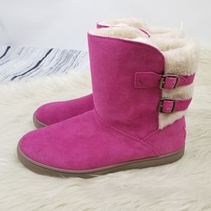 KOOLABURRA BY UGG | Amarah Faux Fur Lined Suede Bo